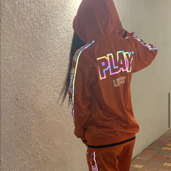 KingsPlay Other - KingsPlay Deluxe Orange Holographic Tracksuit
